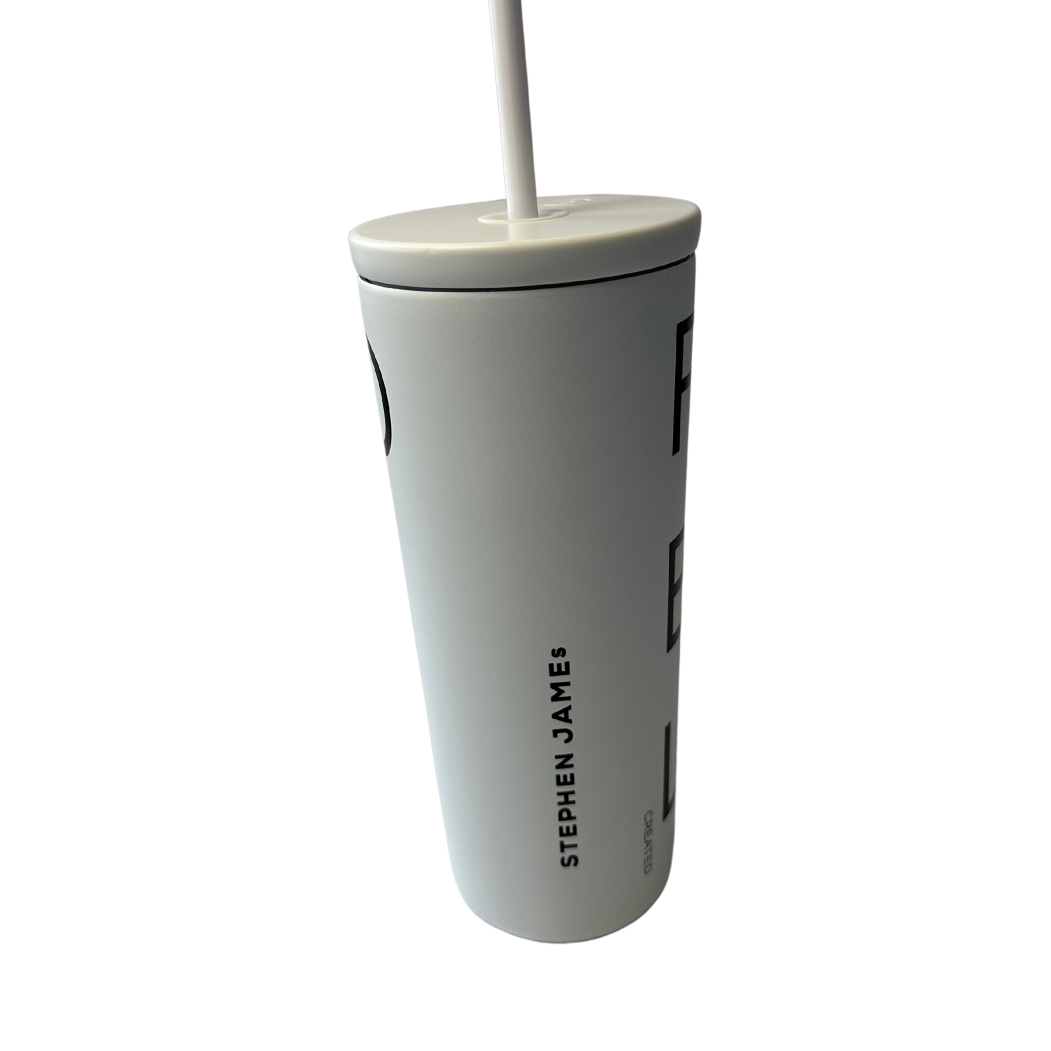 24oz Tumbler - Fueled By Love (White)