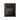 Stephen James Doble Oscuro Discovery Bag flat black pouch front with rose gold logo.